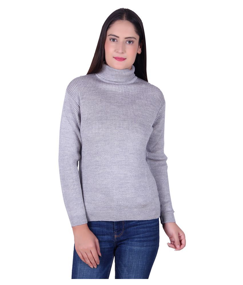 Buy Ogarti Acrylic Grey Skivvy Online at Best Prices in India - Snapdeal