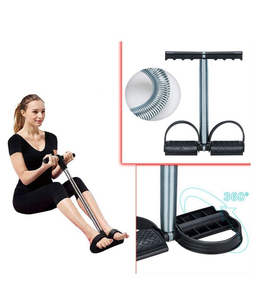 Tigon Tummy Trimmer Double Spring Fitness Equipment For Men And Women Home Gym Abs Exerciser 