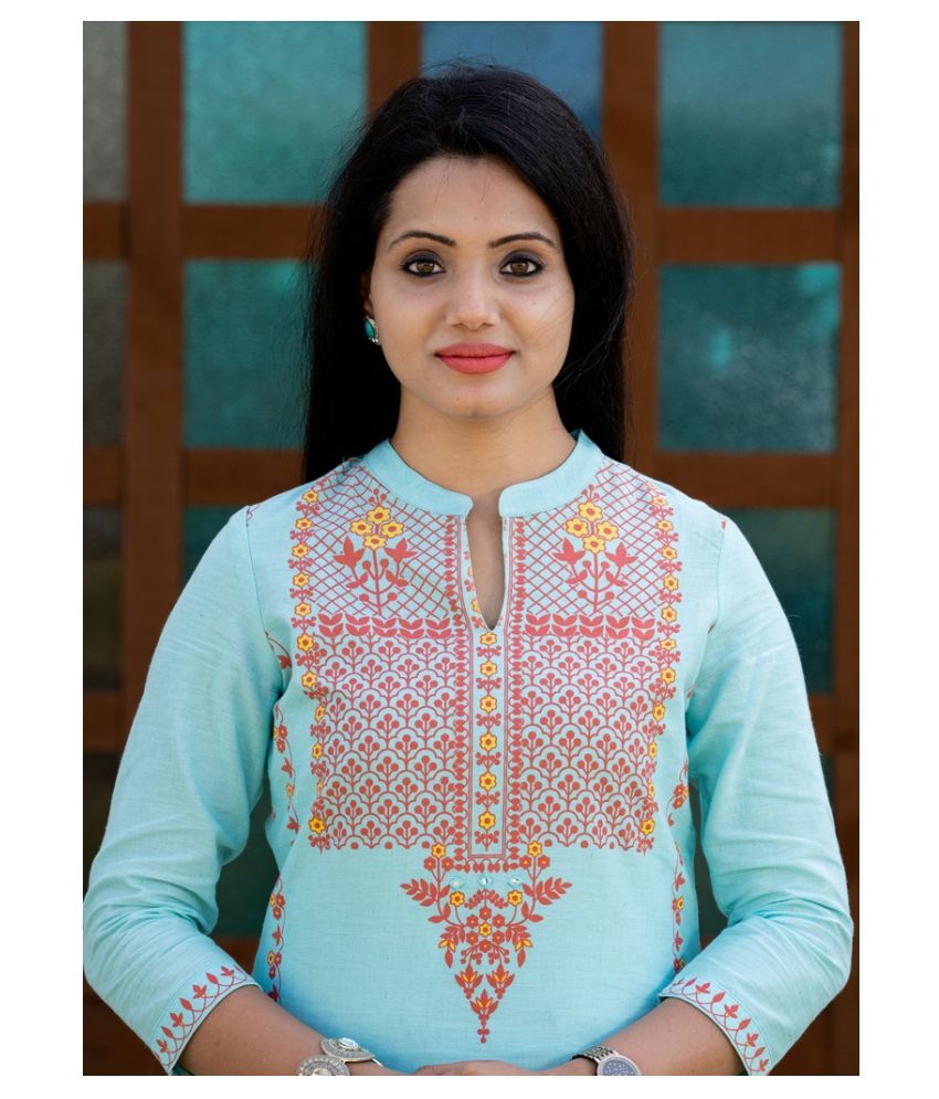 cotton suit kurti