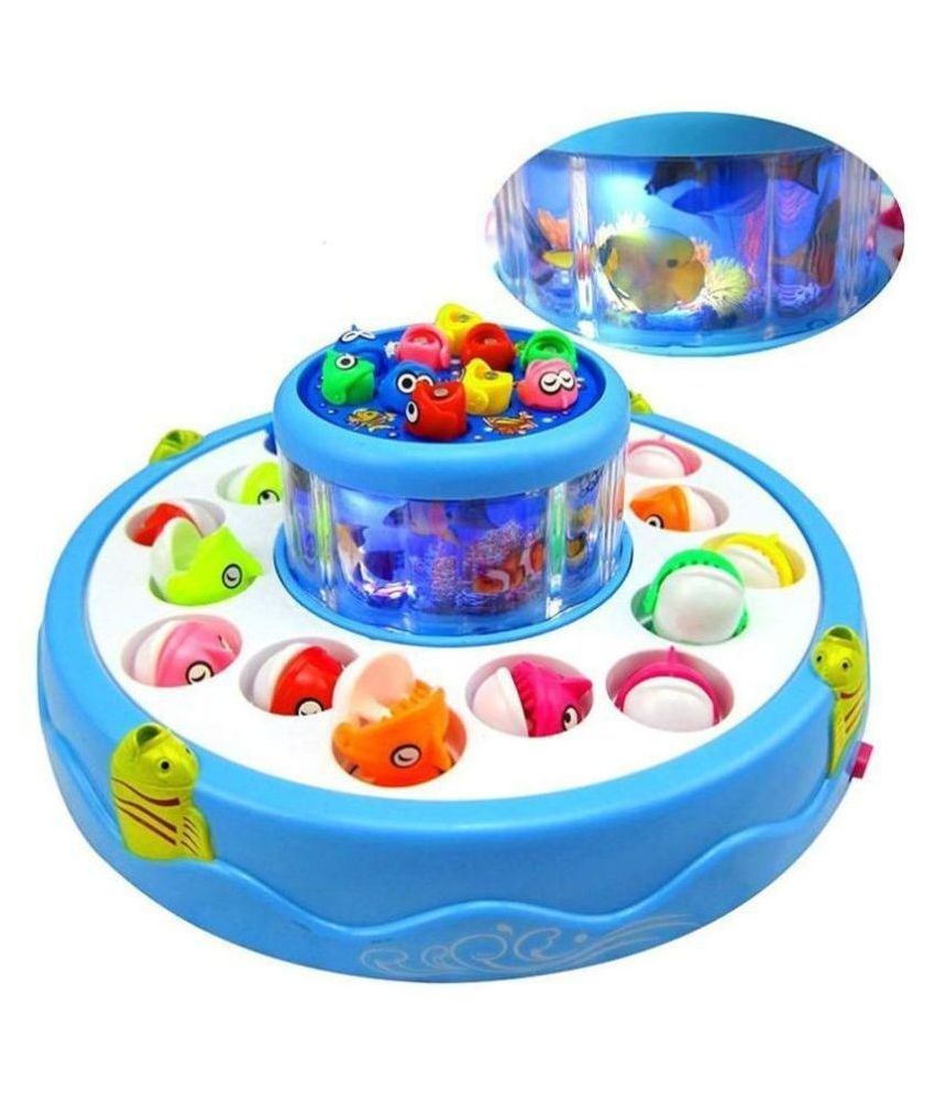 Fishing Electric, Fish Catching Game with Musical Lights for