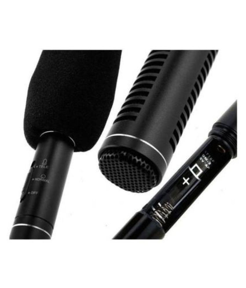 Foto Cate Professional mic Camcorder Shotgun Clips Camera Microphone