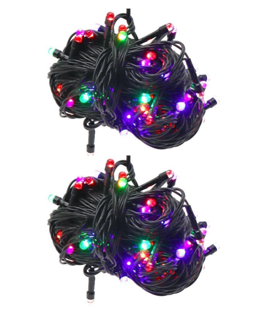     			Mprow - Multicolor 18Mtr String Light (Pack of 2)