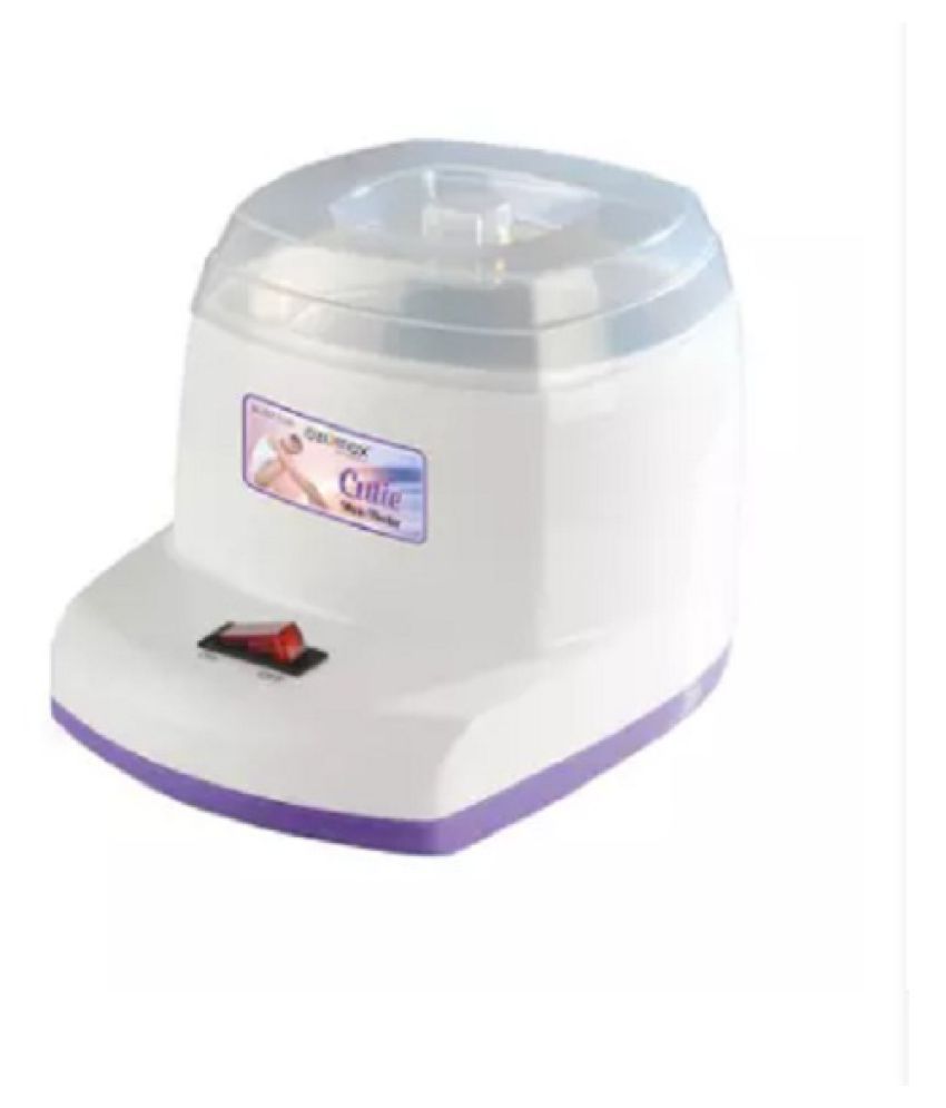 Ozomax Cutie Automatic Wax Heater (White;Purple) Electric Wax Heater