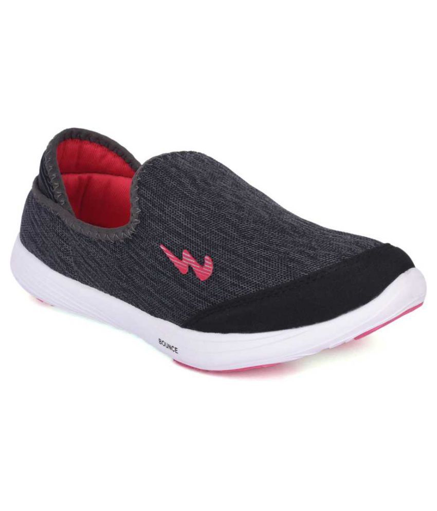 Campus Black Casual Shoes Price in 
