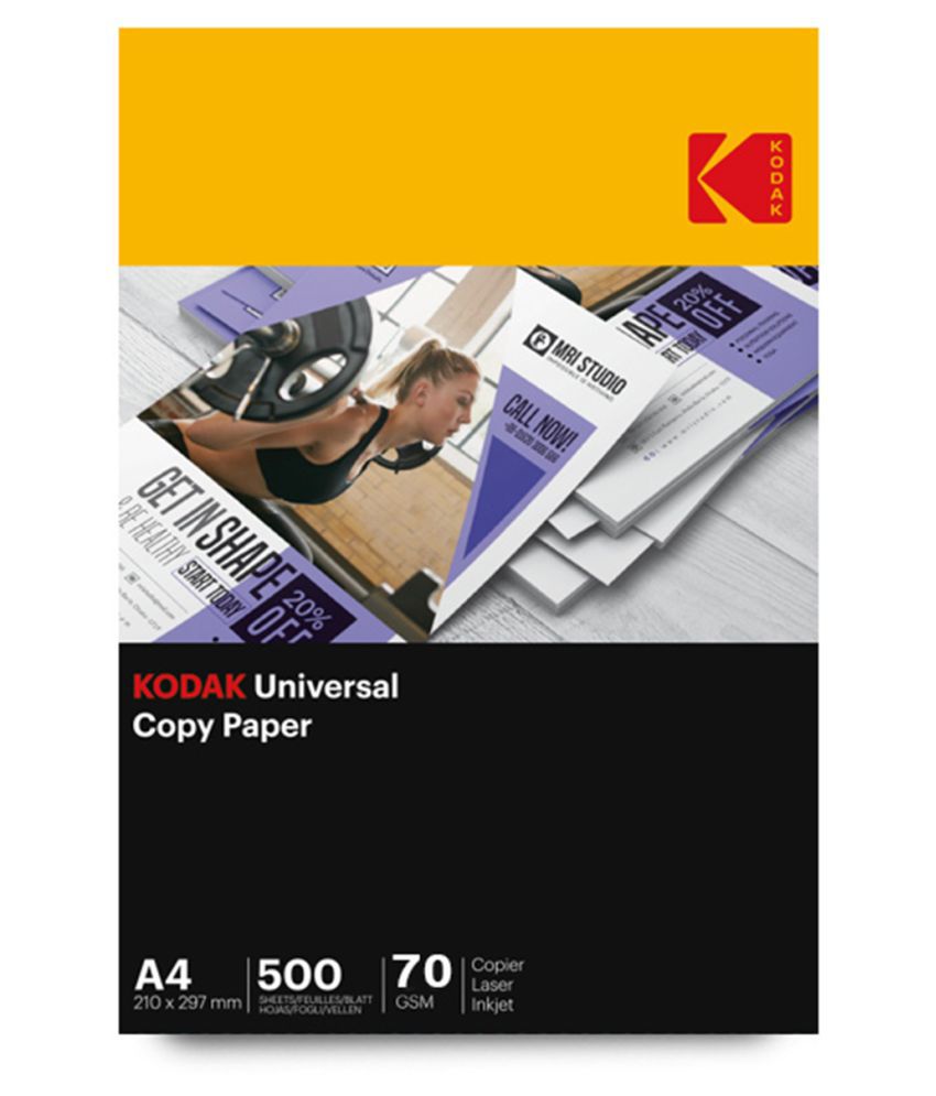 Kodak Universal Copy Printing Paper 70 Gsm 500 Sheet A4 Copy Paper Buy
