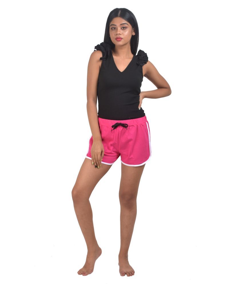 cotton hot pants ladies