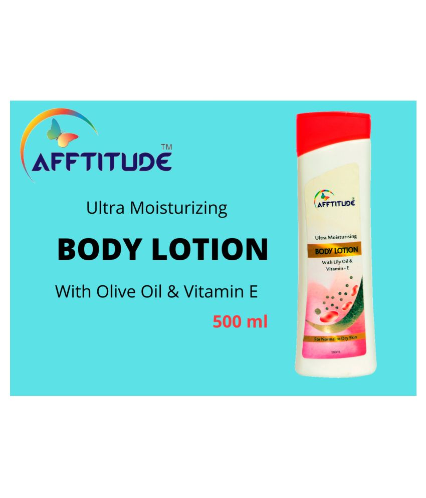 Afftitude Ultra Moisturising Body Lotion With Lily Oil & Vitamin E Body