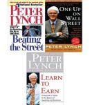 Combo Of Peter Lynch Books: Beating The Street, One Up On Wall Street And Learn To Earn  (Paperback, Peter Lynch)