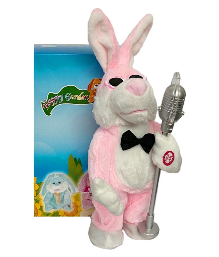 dancing singing rabbit soft toy