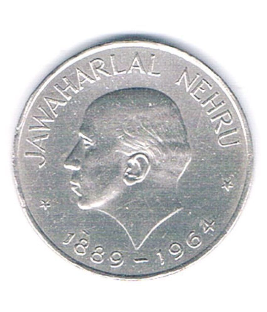     			1 / ONE RUPEE JAWAHARLAL NEHRU COMMEMORATIVE COLLECTIBLE-EXTRA FINE CONDITION SAME AS PICTURE
