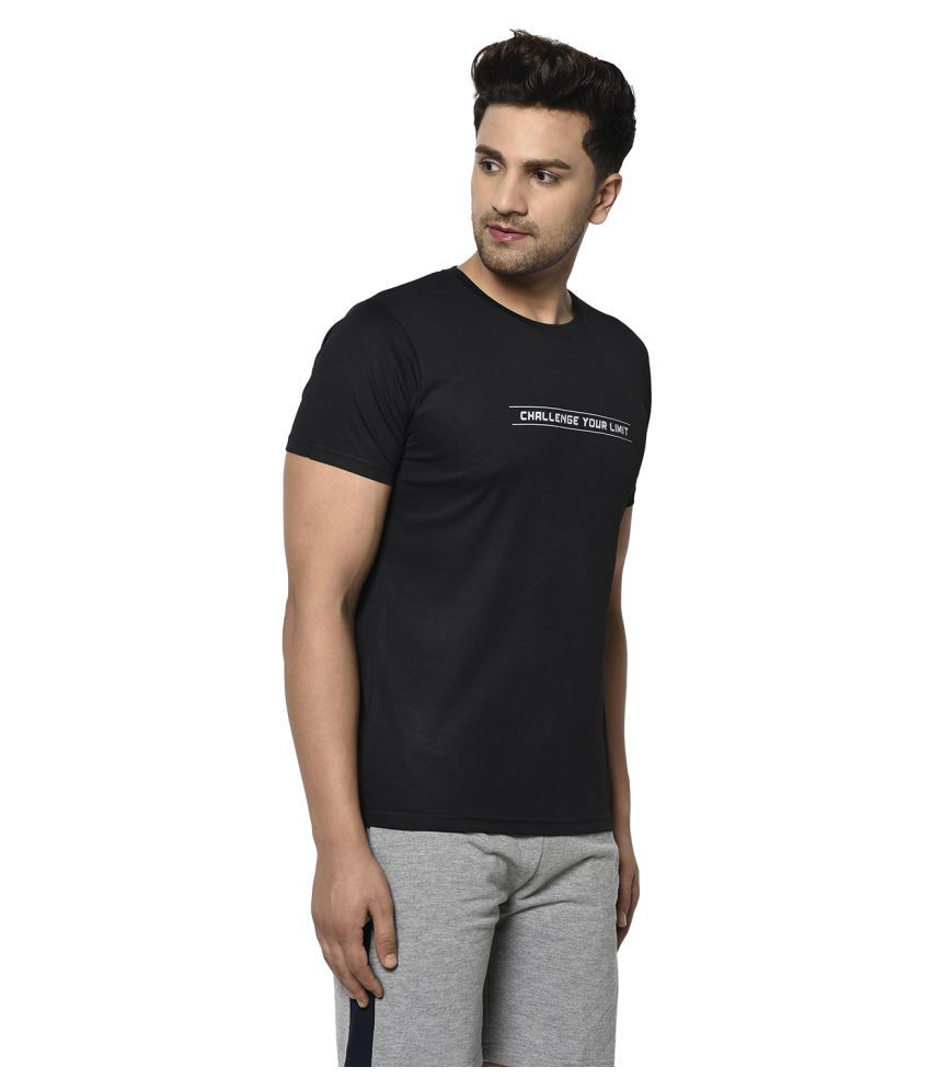 2Bme Black Polyester T-Shirt Single Pack - Buy 2Bme Black Polyester T ...