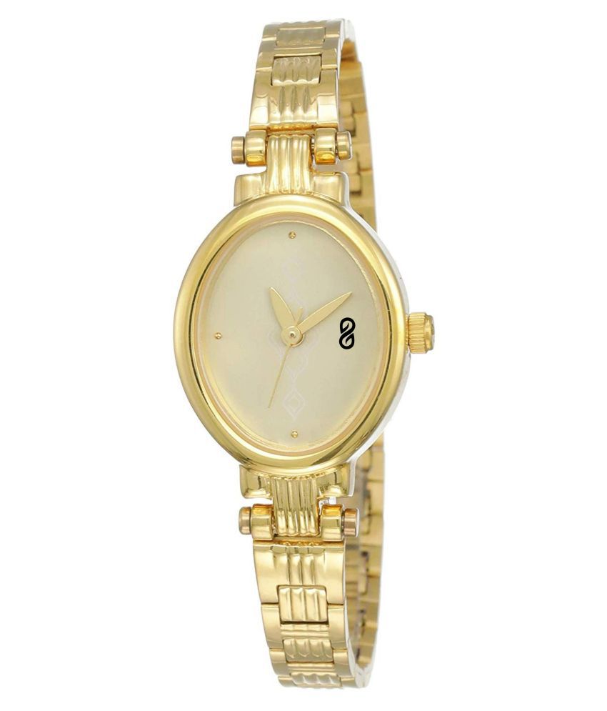 DIGITRACK Stainless Steel Oval Womens Watch