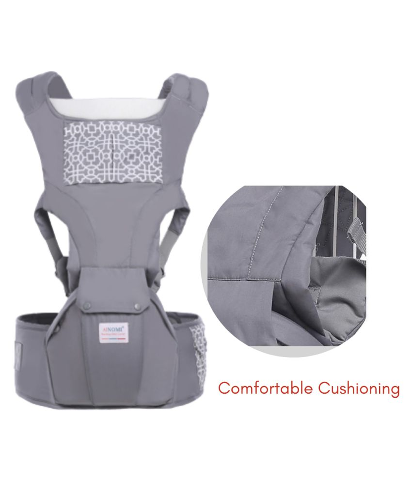 Baby Carrier Bag with Hip Seat for 0 to 3 Year Baby, Kangaroo
