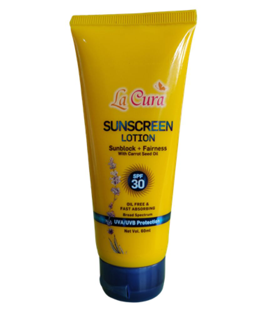     			La Cura Sunscreen Lotion SPF 30 60 mL