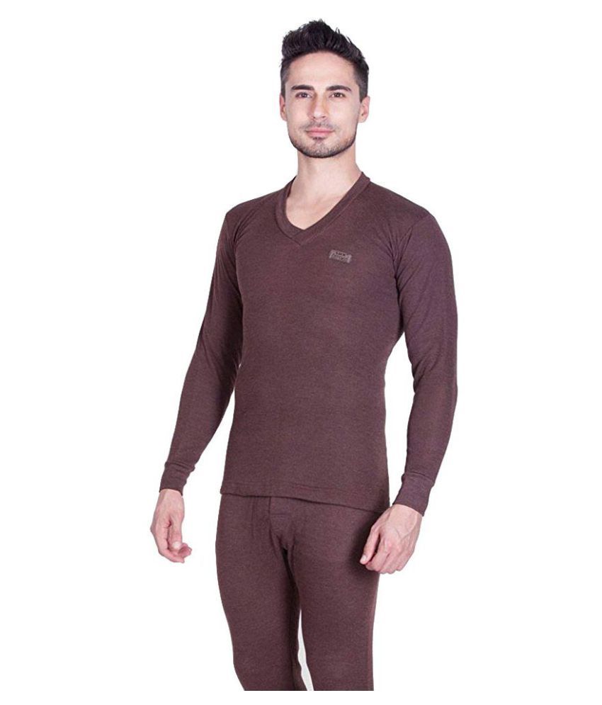 lux cottswool men's cotton thermal set