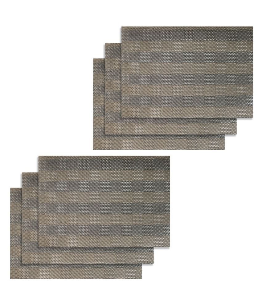 Bianca Home LLP Set of 6 PVC Table Mats Buy Bianca Home LLP Set of 6