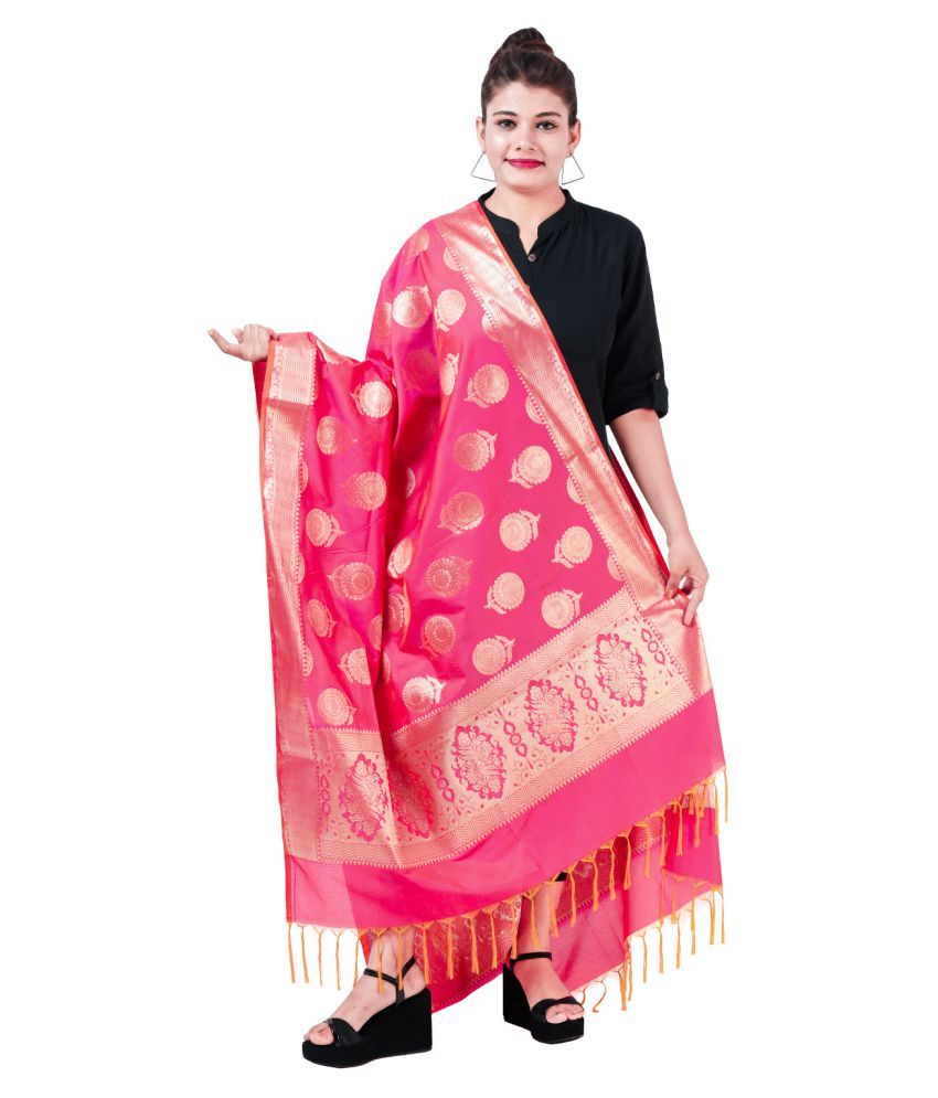 floral dupatta for haldi