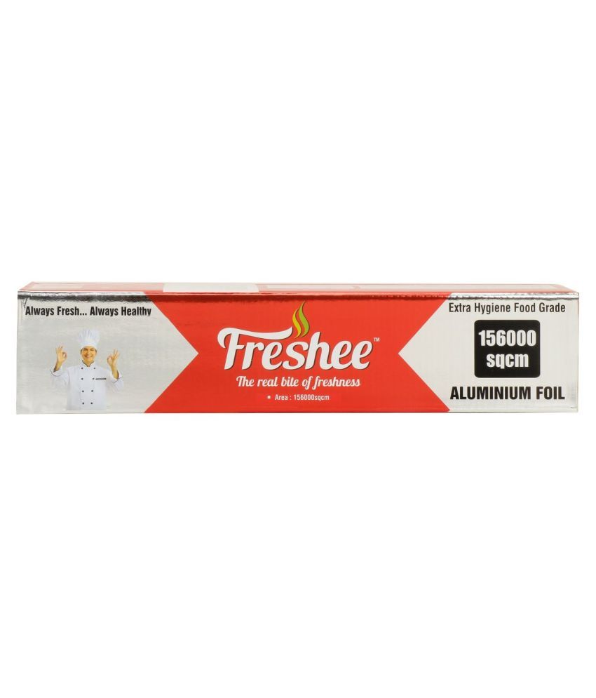     			Freshee 156000sqcm 52m Aluminium Foil Paper Pack of 6