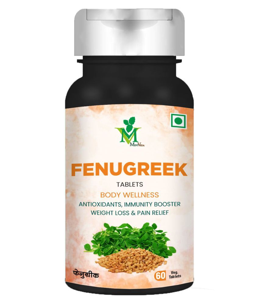 Mint Veda Fenugreek Veg. Tablets 60 no.s Buy Mint Veda Fenugreek Veg