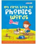 Jolly Kids My First Book of Phonics Words Key to Letter Sound Relationship| Learning the Letter Sounds| Blending| Word Formatting| Sight Words| Phonic Activity Book for Kindergarten Ages 3-7 Years