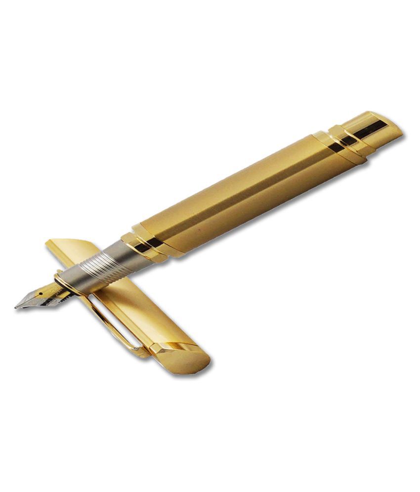     			Auteur 999 Triangular Gold Fountain Pen A collector's Choice