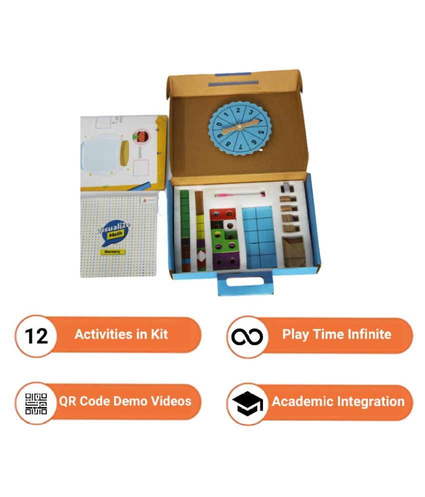 Sparklebox Math Activity Kit for Nursery Age 34 Years Fun Learning