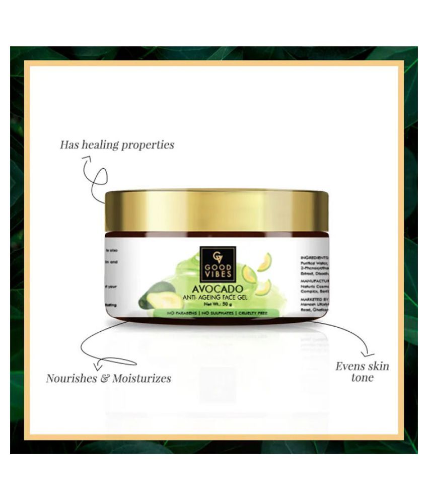 good vibes avocado moisturizer