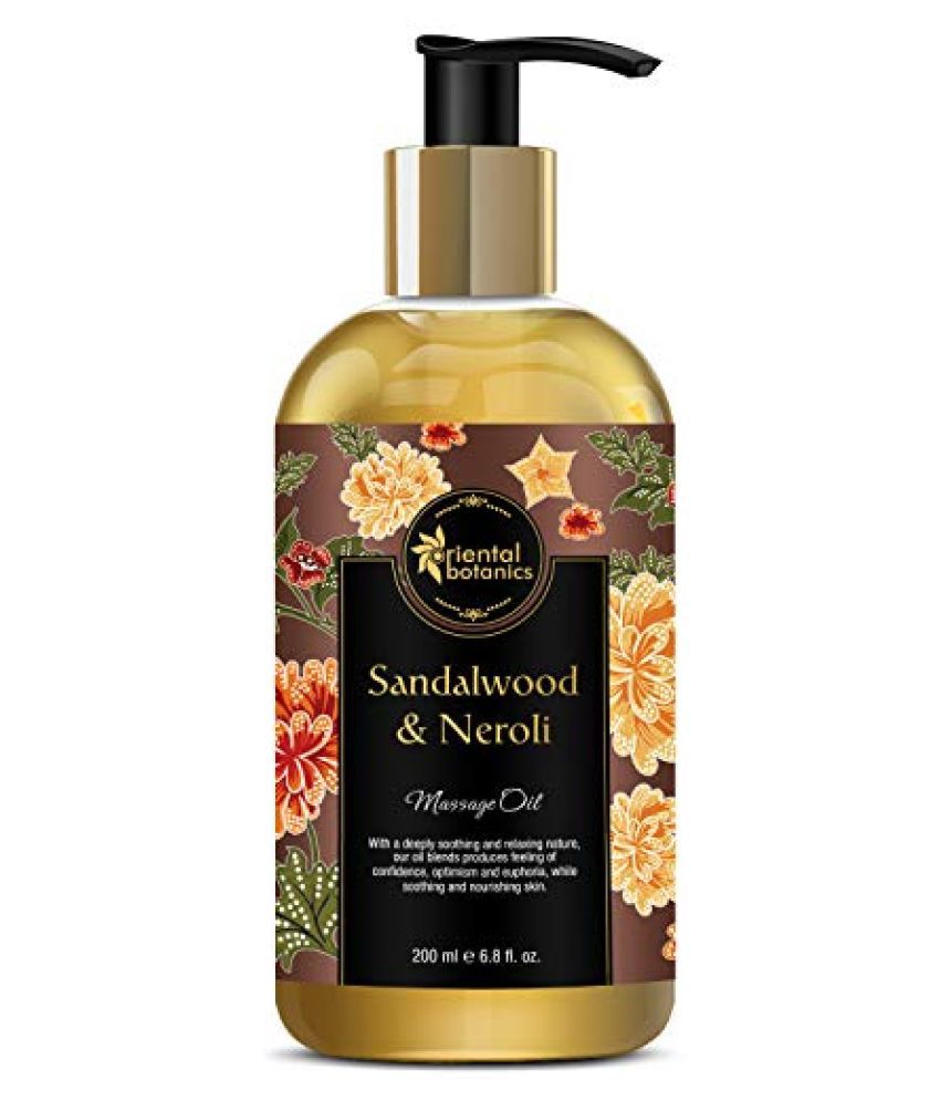     			Oriental Botanics Massage Sandalwood & Neroli Body Oil ( 200 mL )