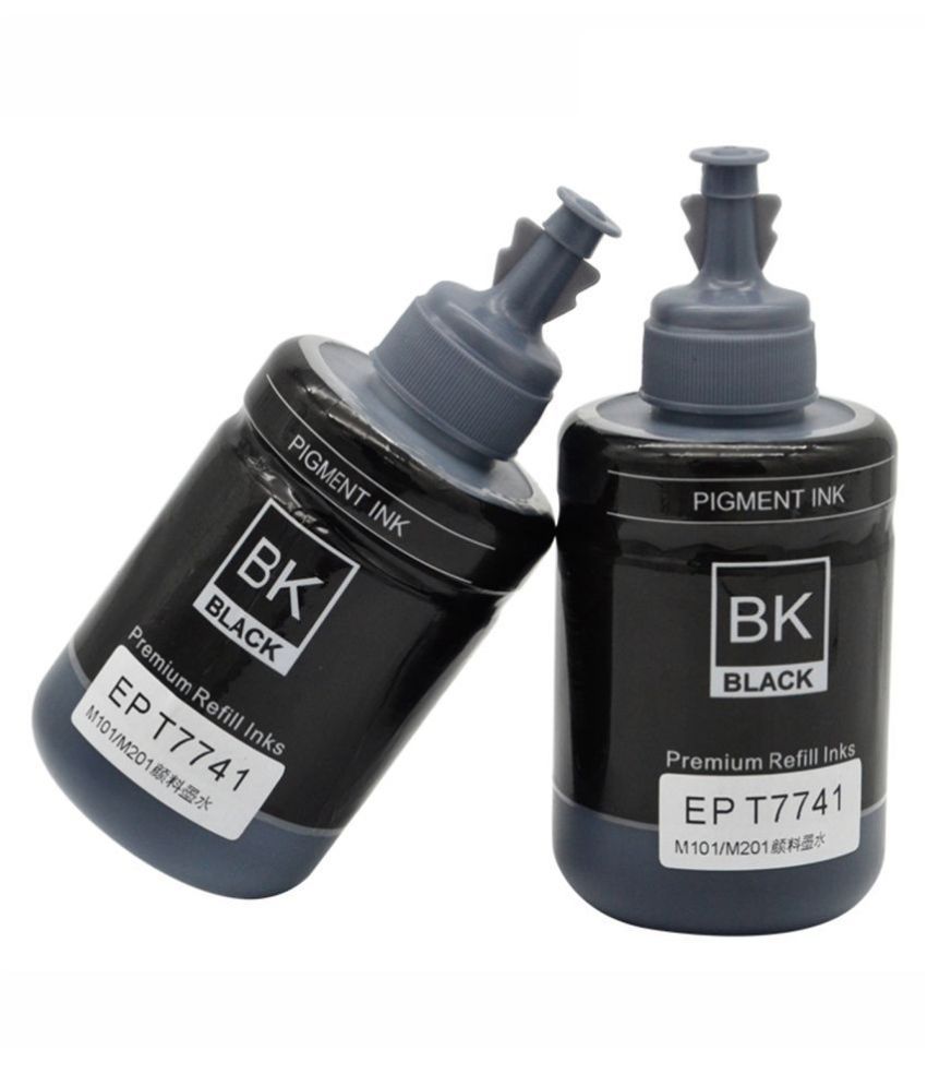 JIMIGO FOR EPSON M200 M100 Black Pack Of 1 Ink Bottle For Refill Ink 
