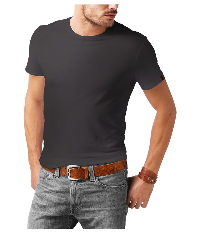 Teestra Charcoal Cotton T-Shirt Single Pack - Buy Teestra Charcoal ...
