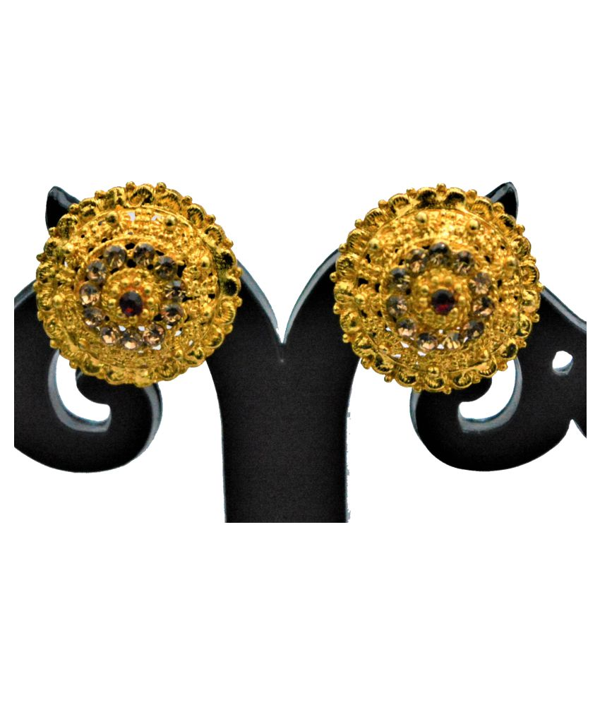 Asterriacreation Traditional South Screw Back Stud Earring Alloy Stud ...