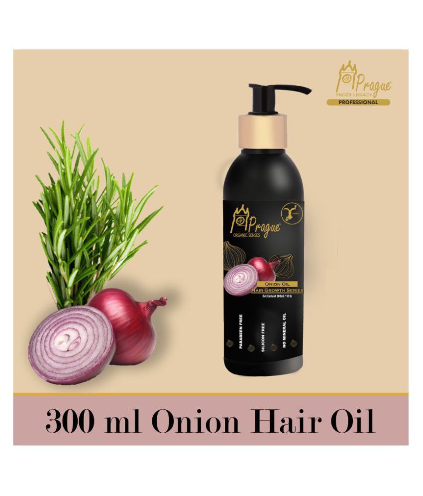 Prague Onion Oil with Rosemary & Vitamin E (Hair Fall Control) 300 mL
