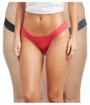 N-Gal Pack of 3 Polyester Women's Thongs ( Multi Color )