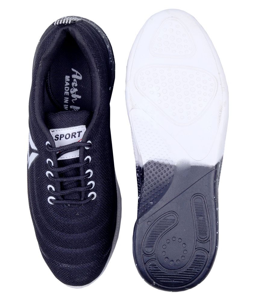 AASH POSH Sneakers Black Casual Shoes - Buy AASH POSH Sneakers Black ...