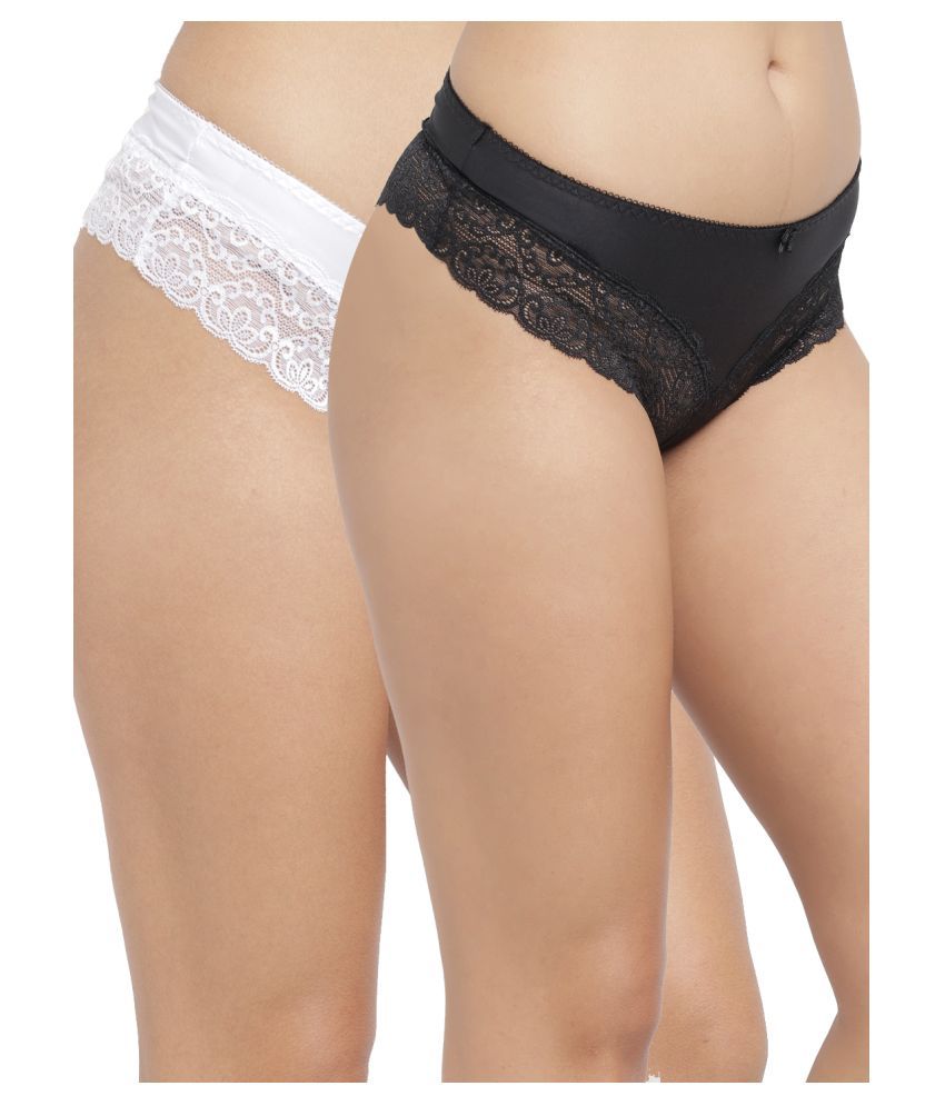     			N-Gal Pack of 2 Polyester Women's Briefs ( Multi Color )