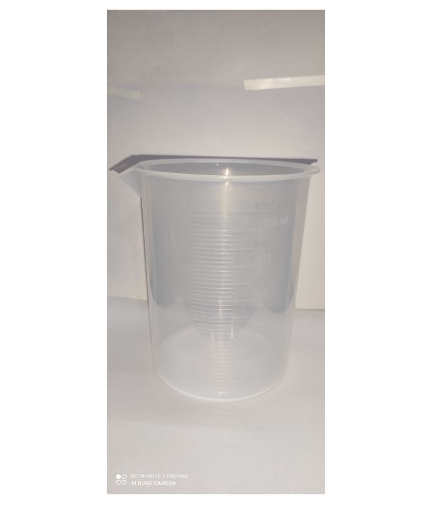     			plastic beaker 1000ml