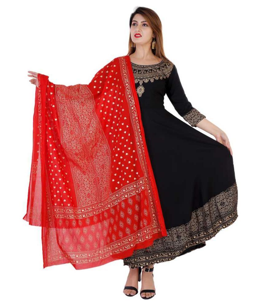 rayon gown online