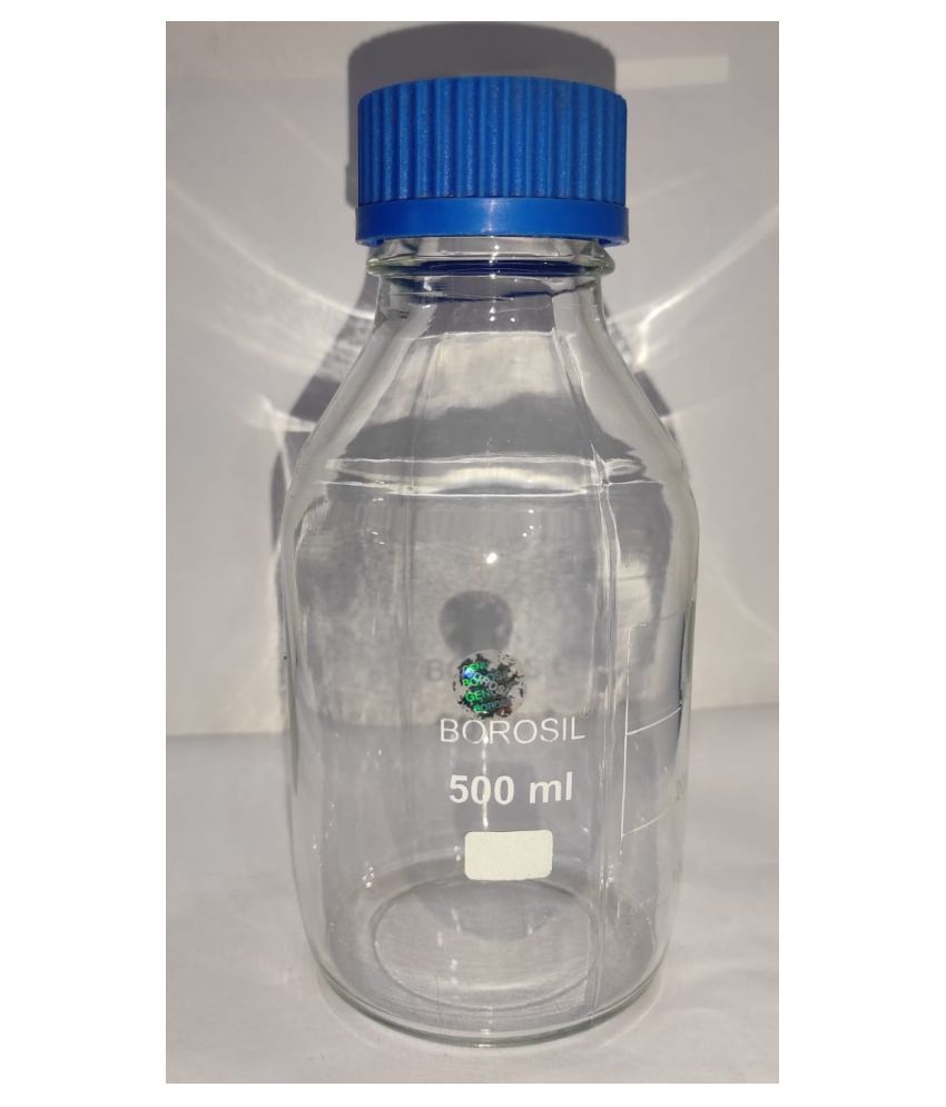 Borosil Reagent Bottle With Screw Cap 500ml Buy Online at Best Price