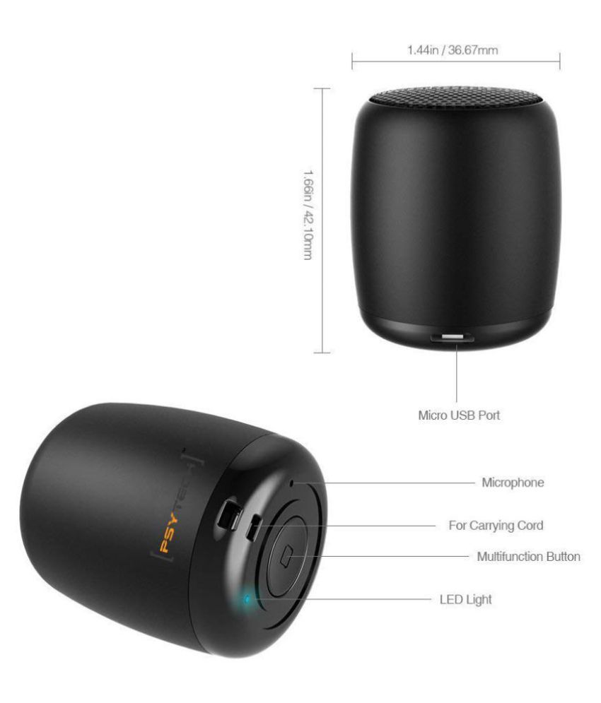 psytech bluetooth speaker price