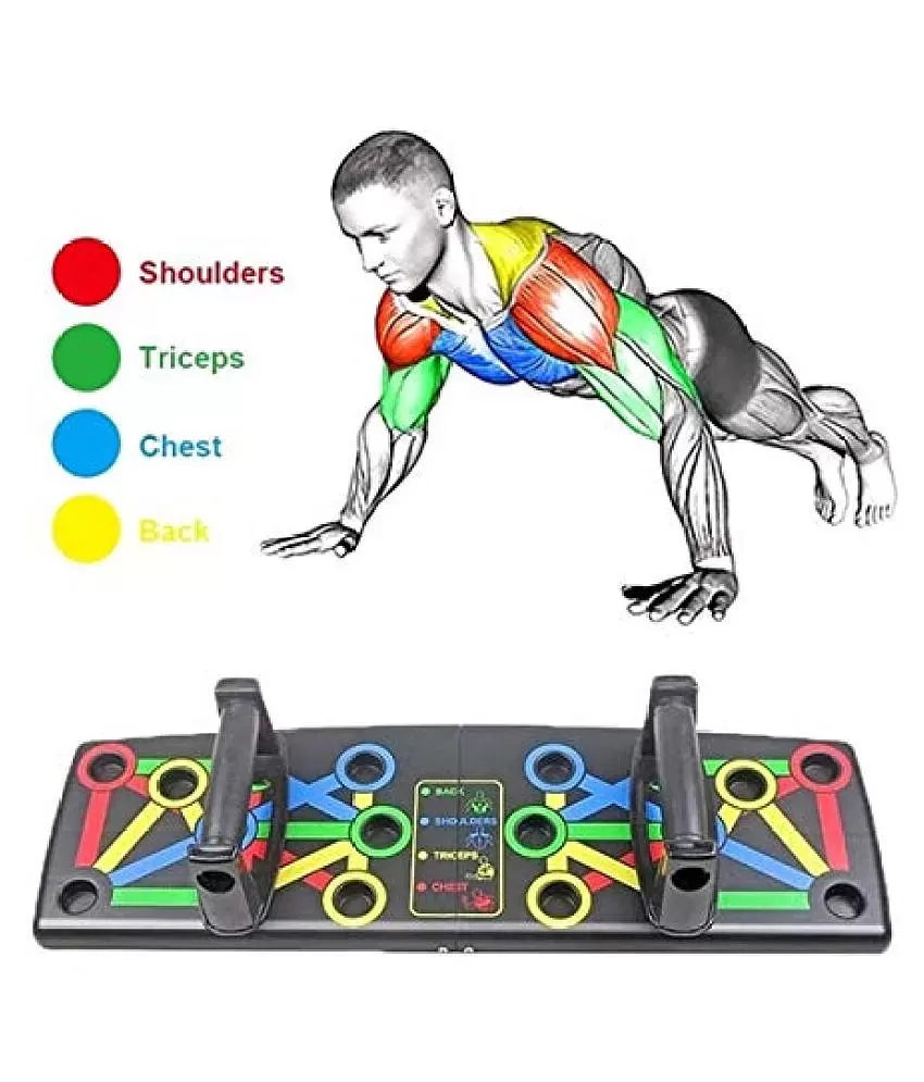 Cheap Push Up Board, Foldable Multi-Functional 20-In-1 Push Up Board, Chest  Muscle Exercise Equipment For Men Women Fitness Training