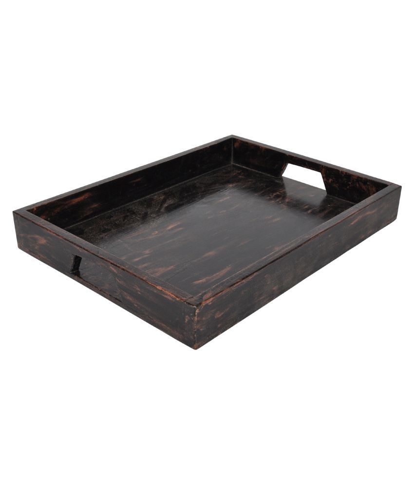 Wooden Coffee Dining Serving Tray