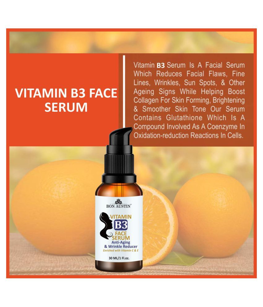 Bon Austin Vitamin B3 Serum For Skin Whitening Face Serum 90 mL Pack