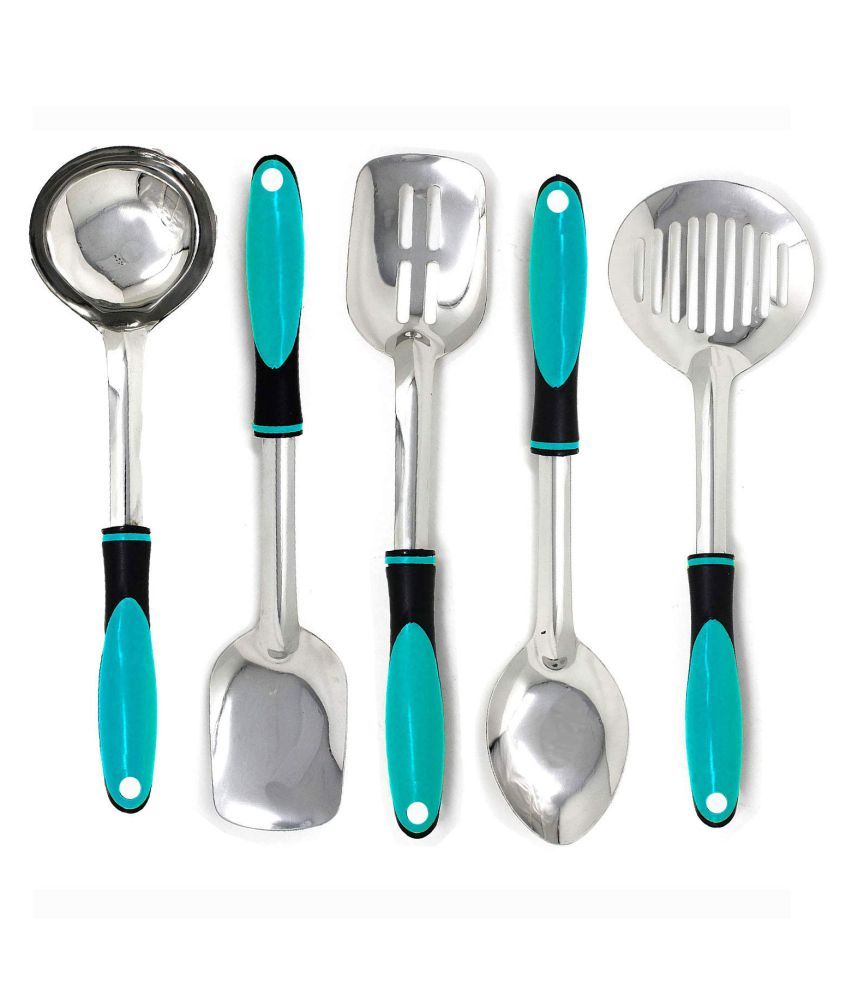 plastic cooking spoon set