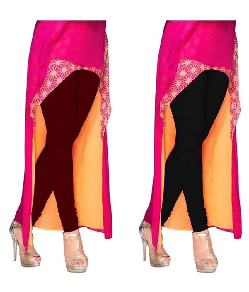     			Rupa Softline Cotton Lycra Pack of 2 Churidar