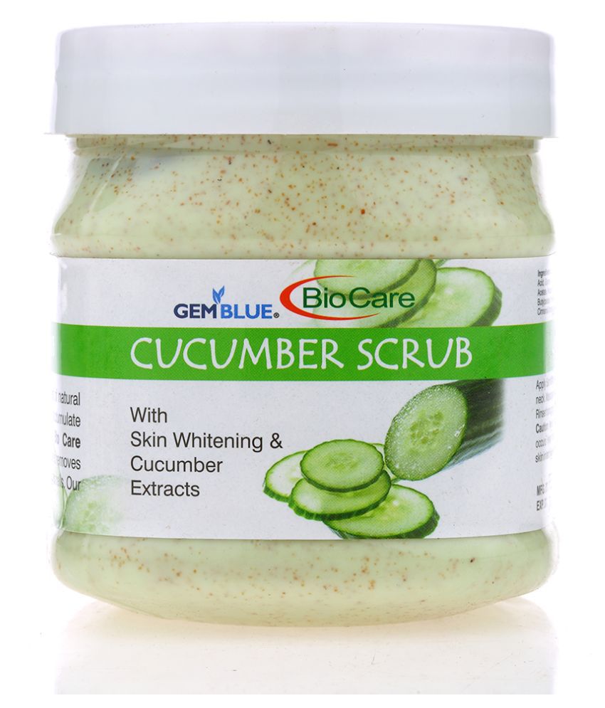 gemblue biocare safe and Natural Cucumber Scrub safe and Natural ...