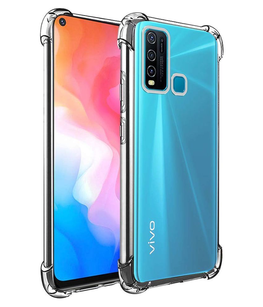     			Vivo Y30 Shock Proof Case Kosher Traders - Transparent Premium Transparent Case