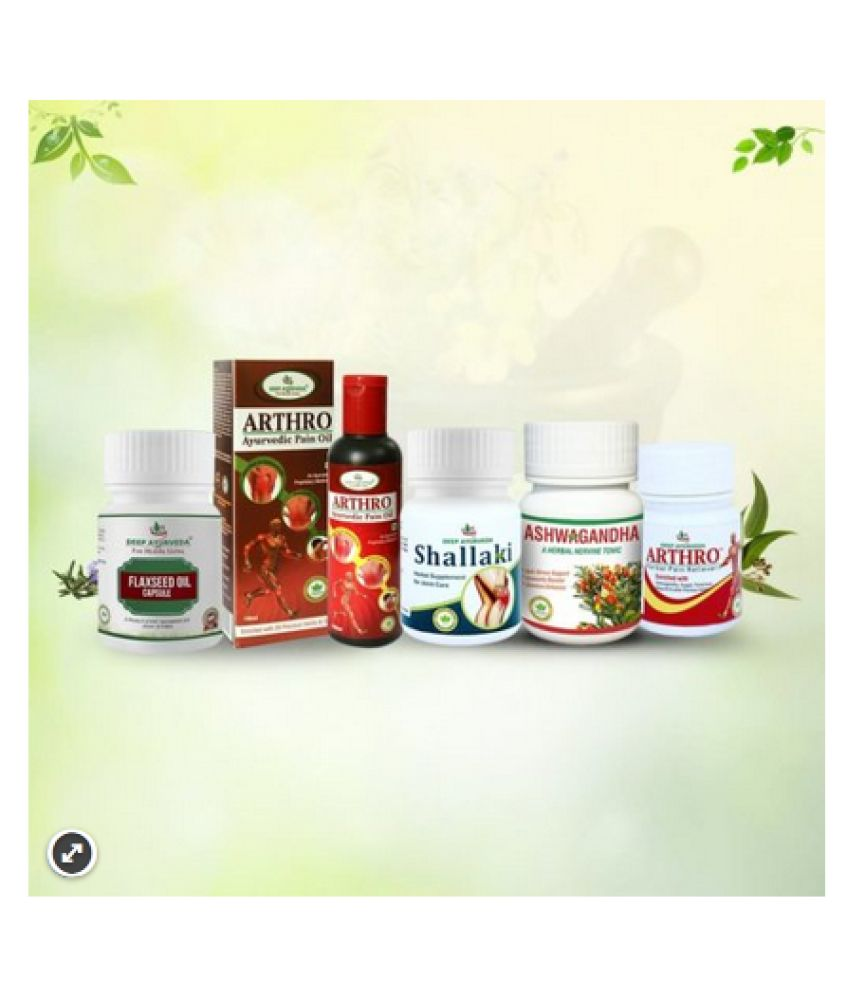 DEEP AYURVEDA INDIA Joint Relief Wellness Pack Capsule 500 gm Pack Of