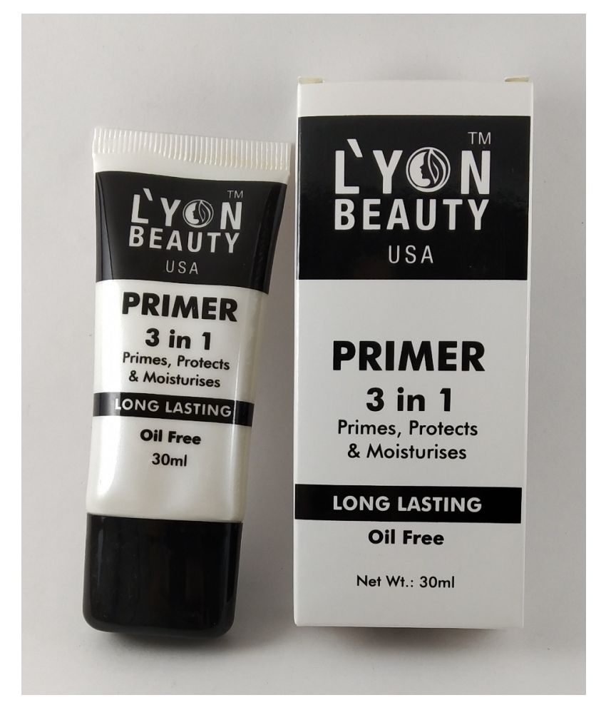 LYON BEAUTY 3 IN 1 PRIMER Face Primer Gel 30 g Buy LYON BEAUTY 3 IN 1