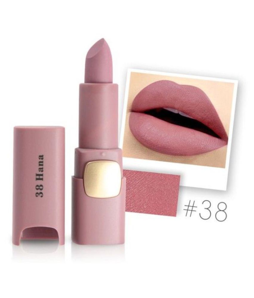     			Miss Rose Professional Makeup Matte Lipstick Brown 3.4 g