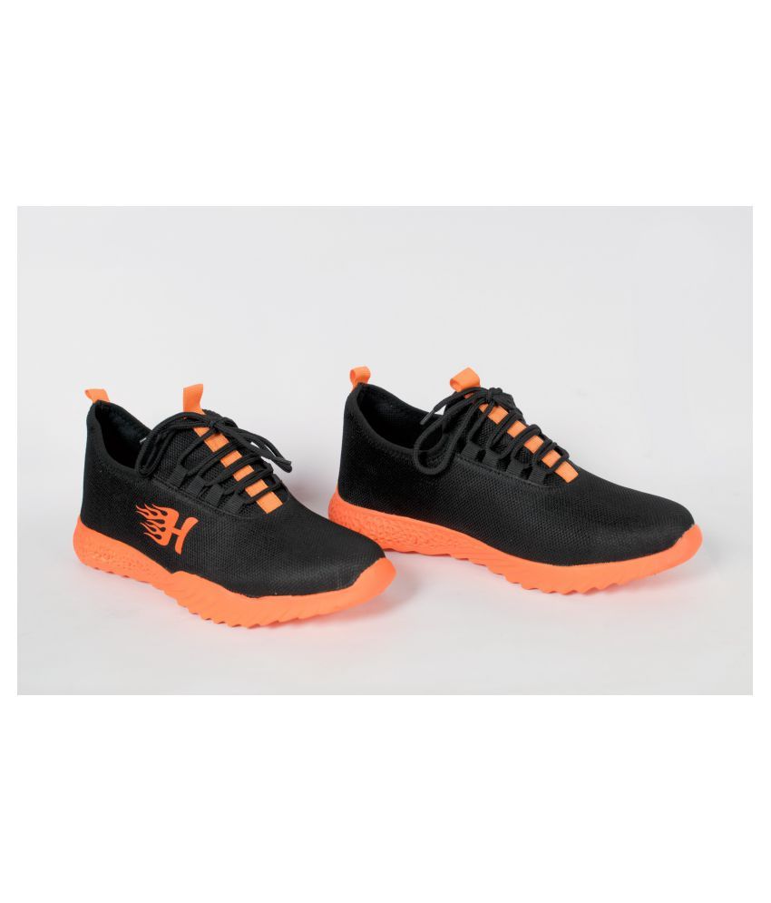 HUSTLER's Black Running Shoes - Buy HUSTLER's Black Running Shoes ...